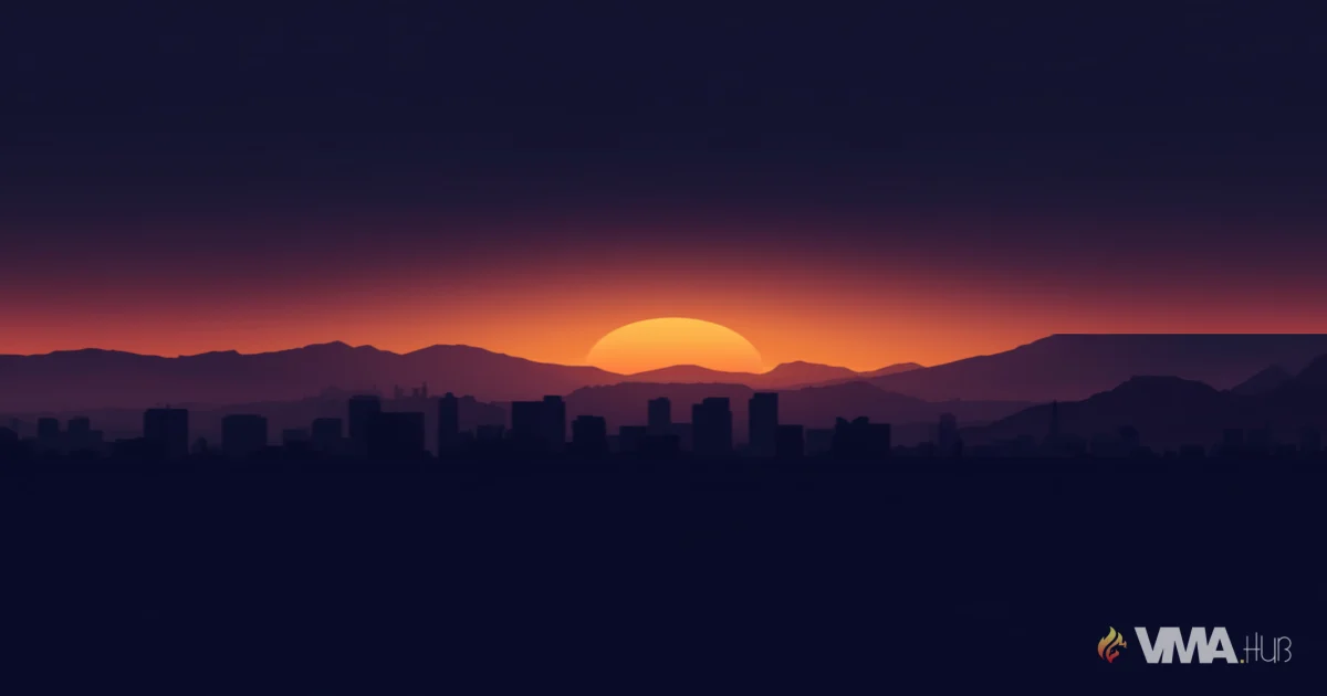 Silueta de Belo Horizonte y Serra do Curral — VMAHUB Asesoría Consultiva 360°